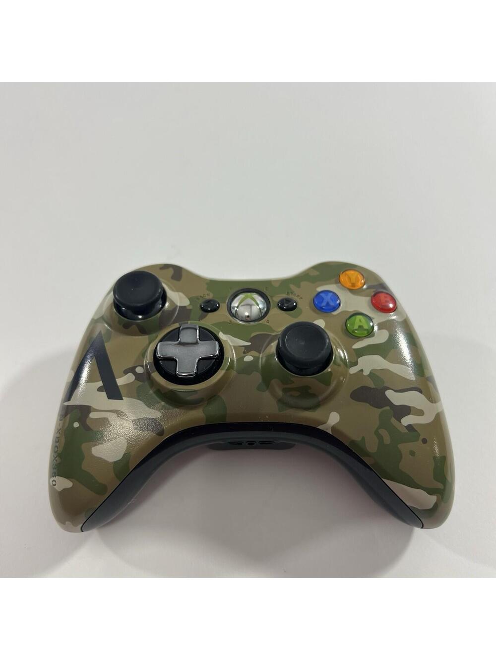 Microsoft Xbox 360 Wireless Controller Halo 4 Camouflage Limited Edition Tested